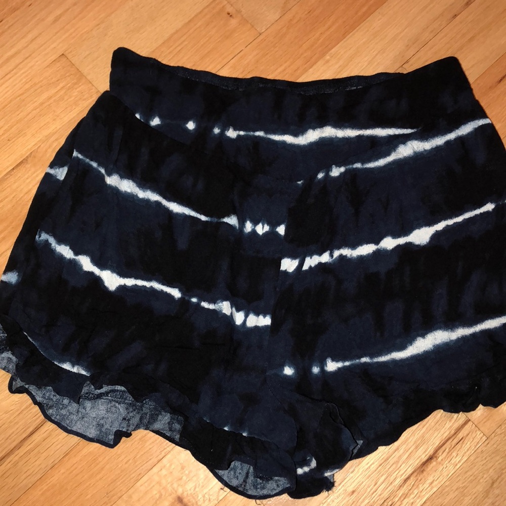 Tie dye shorts